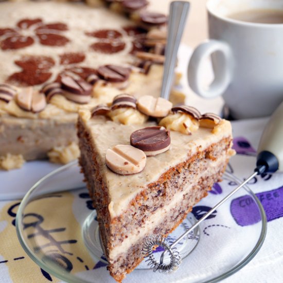 Café Latte: cake, coffee, ice lolly