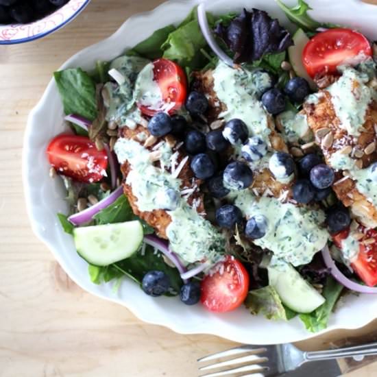 Blueberry Buttermilk Chicken Salad