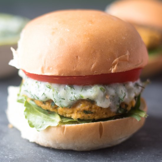 Vegan Chickpea Burgers