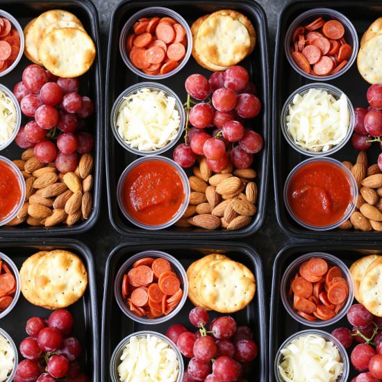 DIY Pizza Lunchables