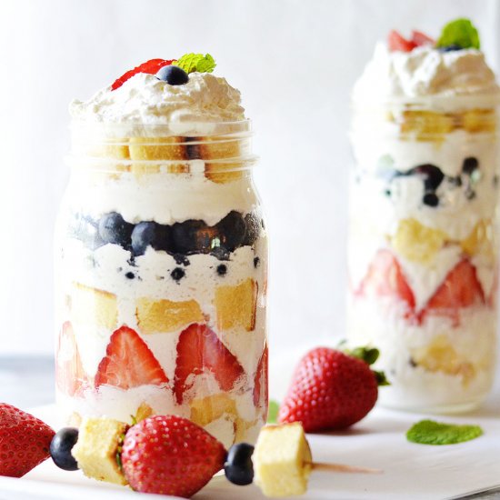 Fourth of July Jars