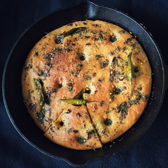 Whole Wheat Focaccia Bread