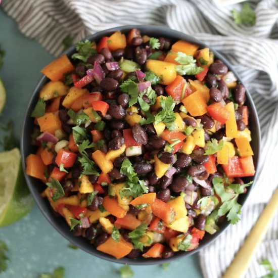 Black Bean Mango Salad