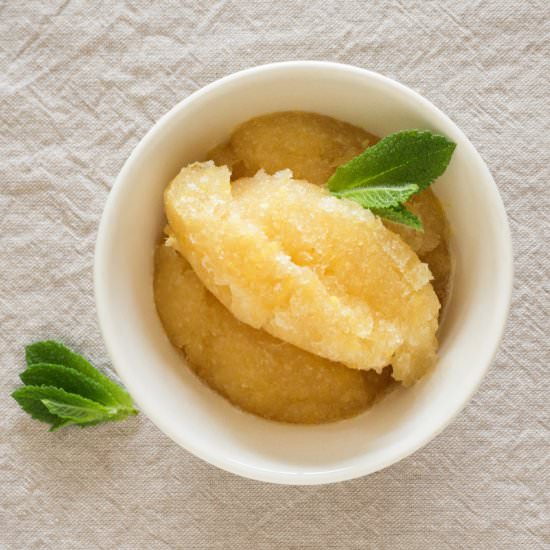 Summer Lemon Sorbet