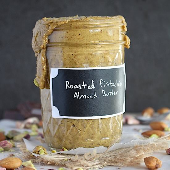 Roasted Pistachio Almond Butter