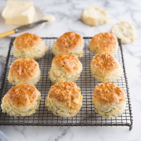 lemonade scones with cheese