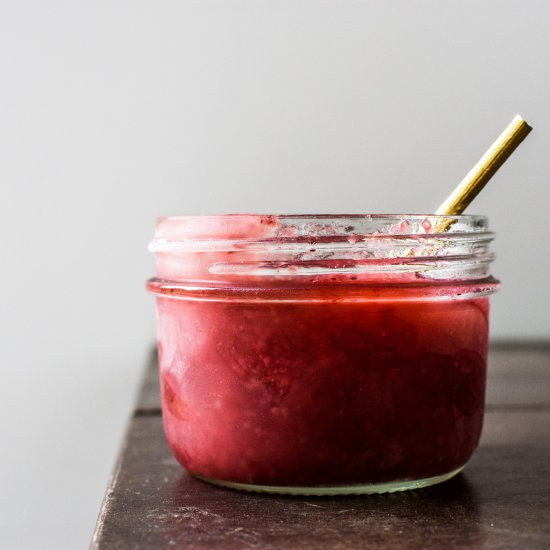 Rosé Strawberry Jar Slush