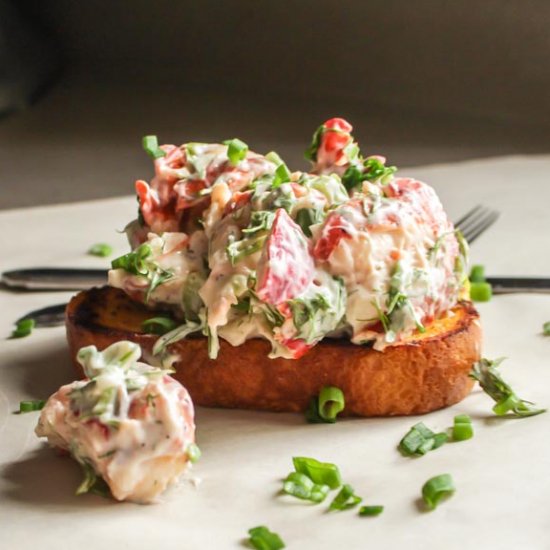 Open-Faced Lobster Rolls