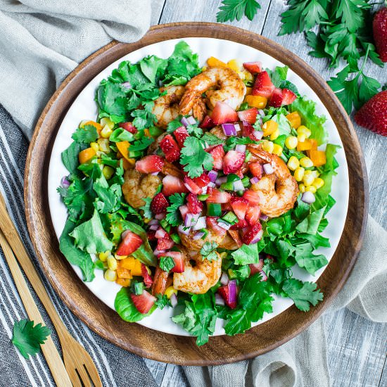 Cilantro Lime Shrimp Salad