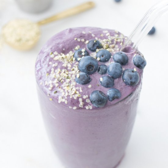 Blueberry Veggie Smoothie