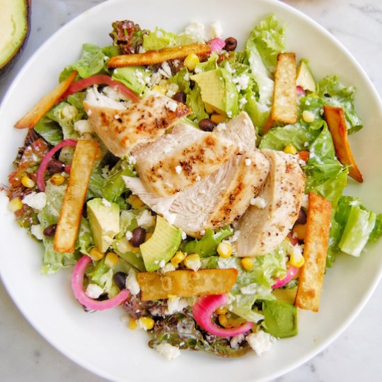 Southwest Chicken Chopped Salad