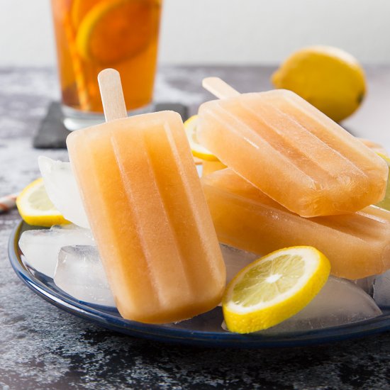 Hong Kong Style Lemon Tea Ice Pops