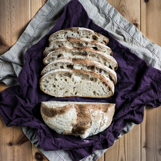 White Flour Warm Spot Levain