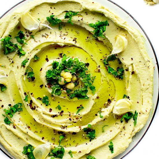 Roasted Garlic Hummus