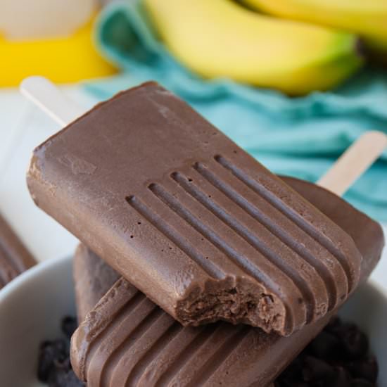 Peanut Butter Fudge Popsicle