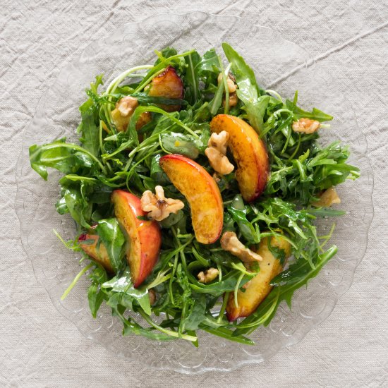 Grilled Nectarine Salad