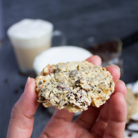 Italian Coffee Bean Crunch Cookies