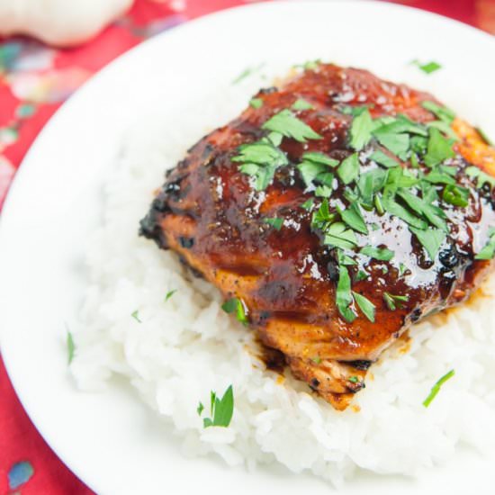 Honey Garlic Salmon