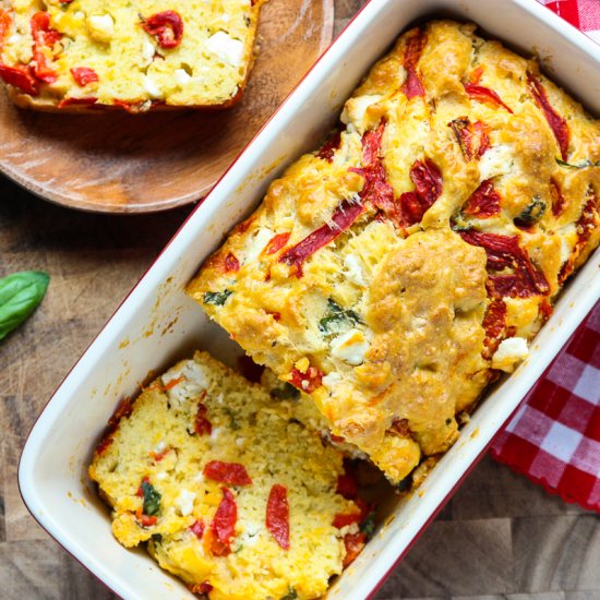 Feta & Sun Dried Tomato Bread