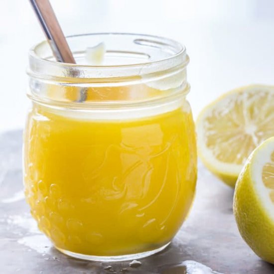 Simple Microwave Lemon Curd