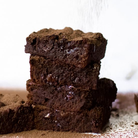 Zucchini Fudgy Brownies