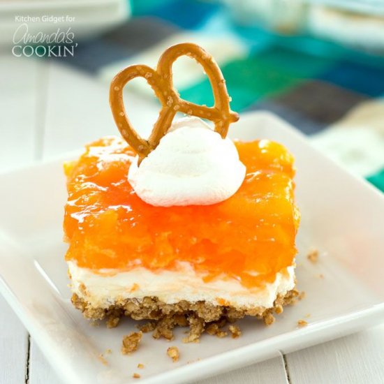 Mandarin Orange Pretzel Salad