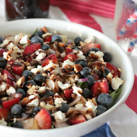 Red, White, & Blue Salad