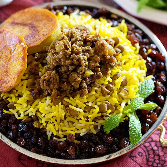 Adas Polo – Persian Lentil Rice