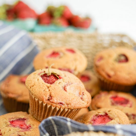 Strawberry Maple Muffins