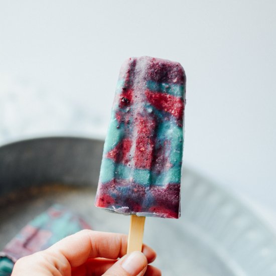 Unicorn Popsicles