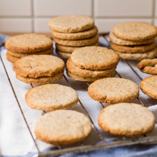 Coriander Ginger Cookies