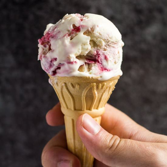 Raspberry Ripple Ice Cream