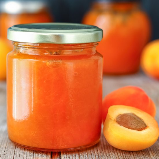 low sugar apricot jam