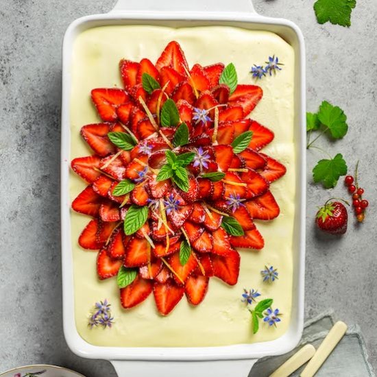 Strawberry and Lemon Tiramisu