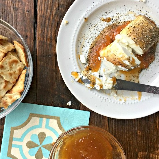 Goat Cheese Apricot Spread