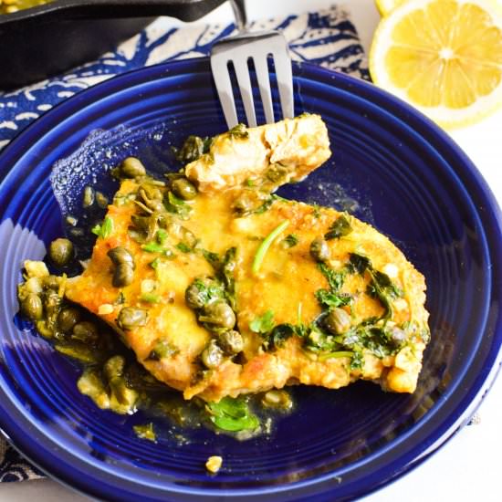 One-Skillet Chicken Piccata