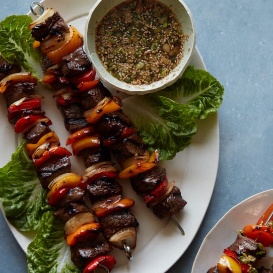 Grilled Beef Kebabs