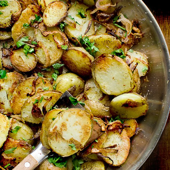 Lyonnaise Potatoes