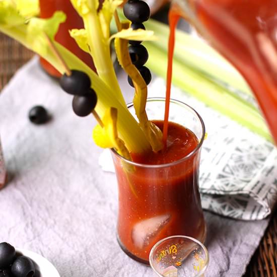 Spicy Bloody Mary Cocktails