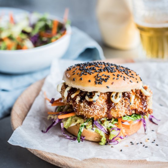 Crispy Chicken Katsu Burger