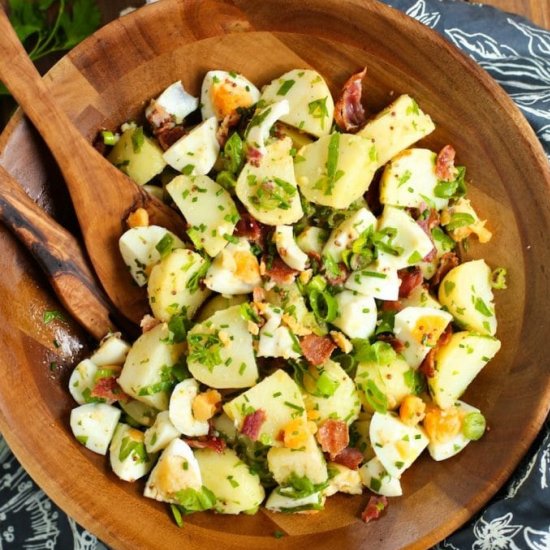 Herbed Bacon & Egg Potato Salad