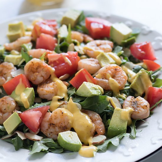 Shrimp Salad Mango Mojito Dressing