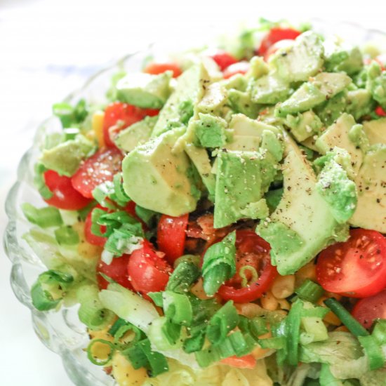 Summer Avocado Chop Salad