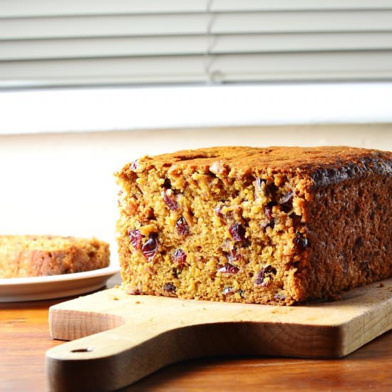 Rooibos Cranberry Tea Cake