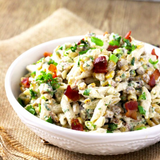 Mexican Street Corn Pasta Salad