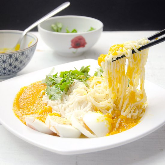 Mashed Pumpkin Gravy Ramen