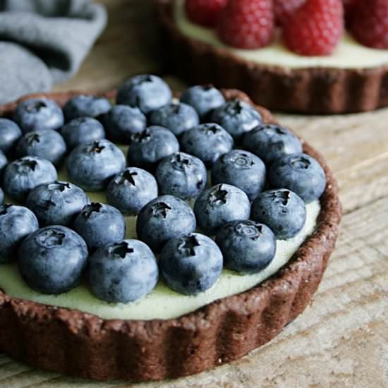 Chocolate Tartlets with Berries