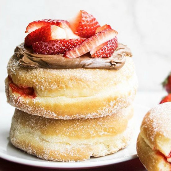 Homemade Jelly Doughnuts