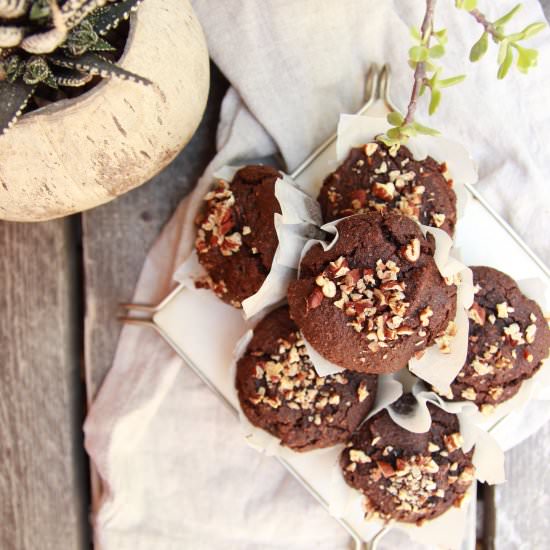 Paleo Friendly Chocolate Muffins!