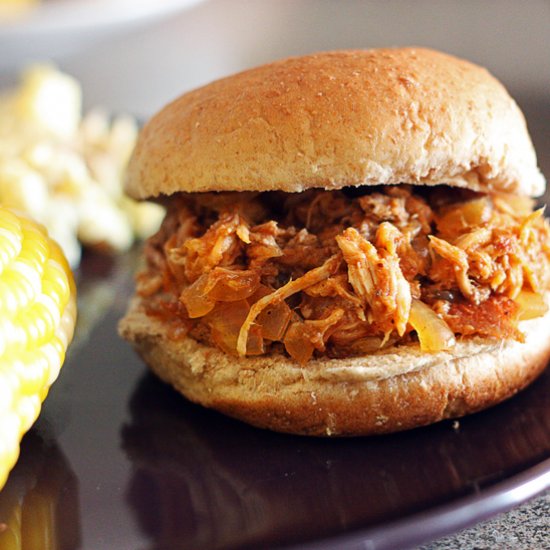 Slow Cooker Barbecue Pulled Pork